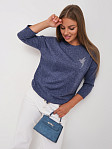 Джемпер Оливия индиго