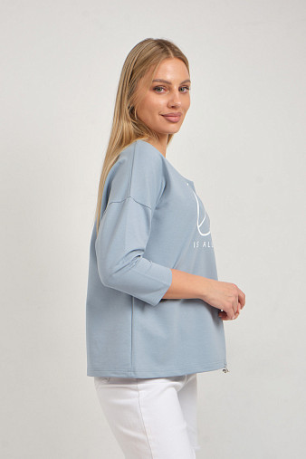 Свитшот женский Шрифт арона