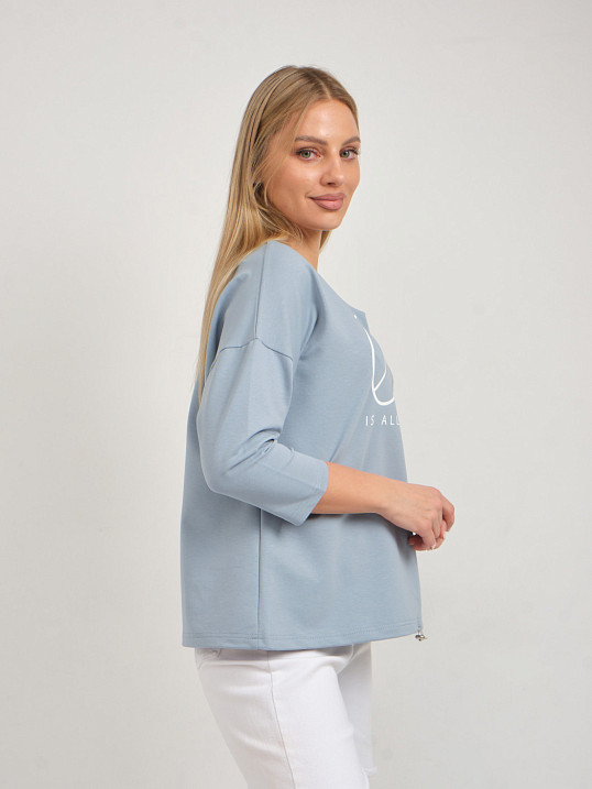 Свитшот женский Шрифт арона