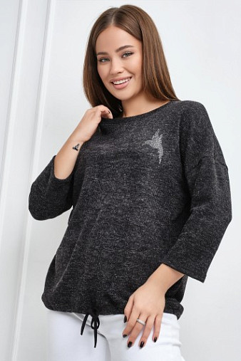 Джемпер Оливия антрацит