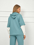 Толстовка женская Венди бирюза