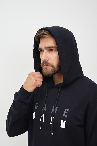 Костюм мужской Тайм 2-х нитка синий