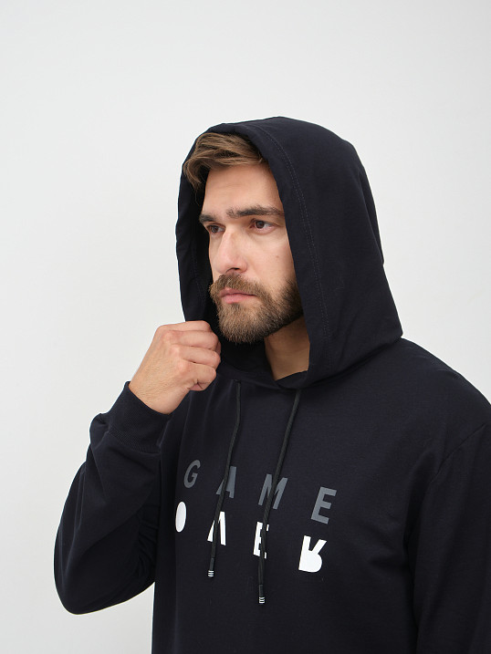 Костюм мужской Тайм 2-х нитка синий