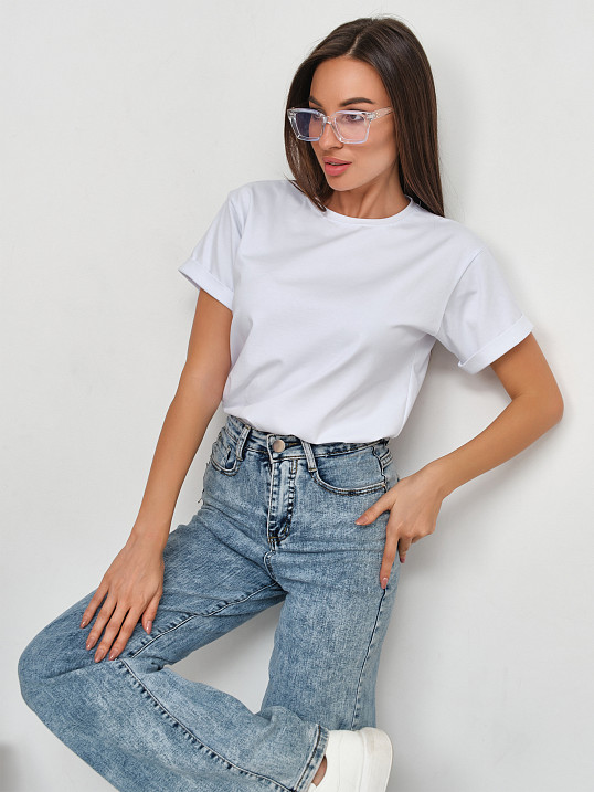 Футболка женская Классика белая