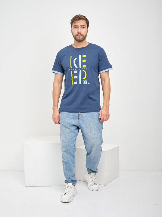 Футболка мужская Фантом индиго