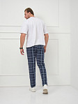 Брюки мужские Легион индиго/клетка