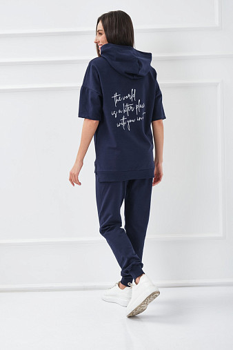 Костюм Мишель т.индиго