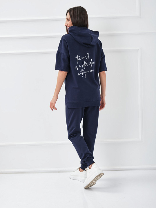 Костюм Мишель т.индиго