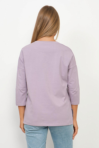 Лонгслив Стиль св.лиловый