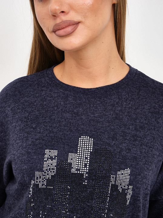 Джемпер женский Келли-2 синий