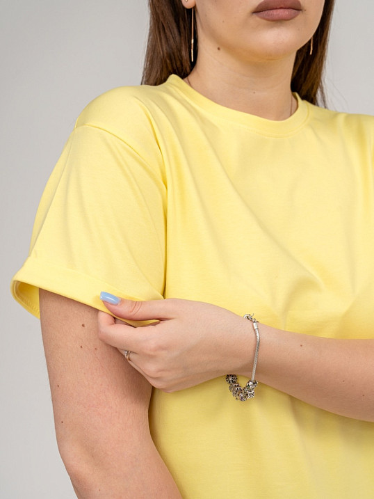 Футболка женская Классика лимон