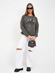 Джемпер женский Келли-2 серый