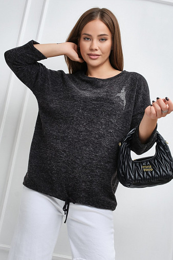 Джемпер Оливия антрацит