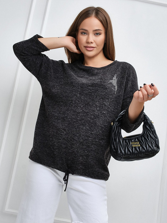 Джемпер Оливия антрацит