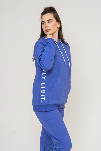 Толстовка Челси василёк