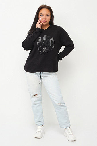 Джемпер женский Келли черный