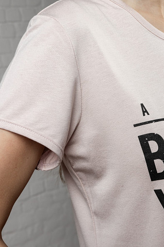 Футболка Селфи чайная роза