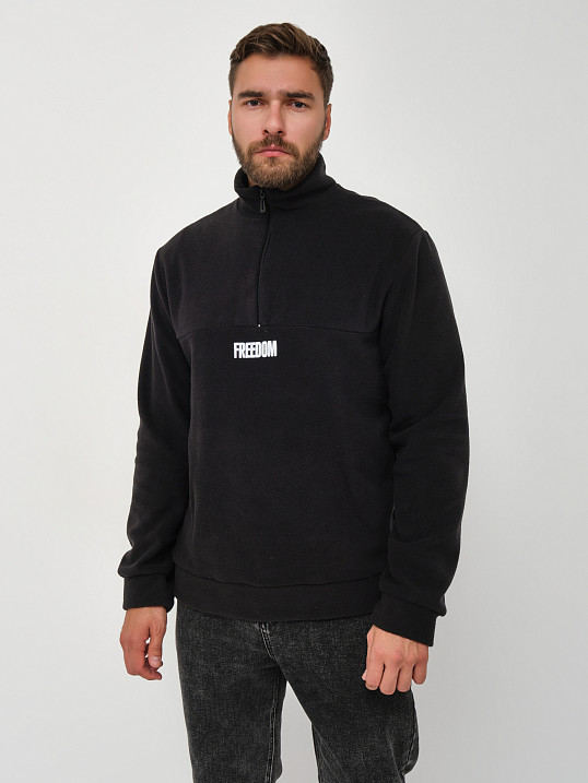 Толстовка муж. Драйв флис черный