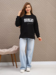 Свитшот женский Флёр черный