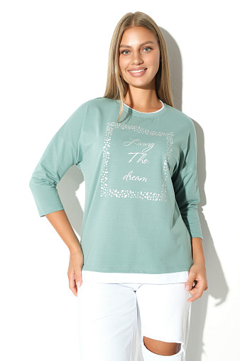 Лонгслив жен. Асти св.изумруд