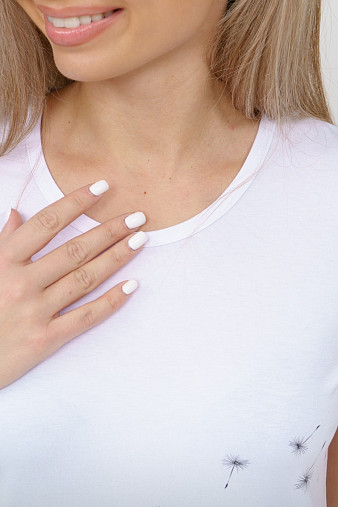 Футболка Одуванчик белый