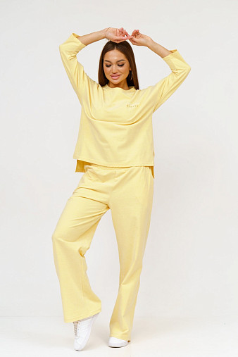 Костюм женский Мегаполис желтый