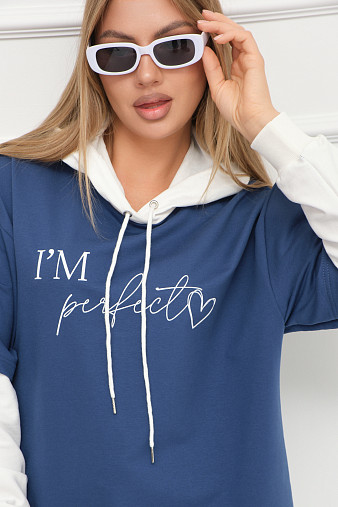 Толстовка женская Венди св.индиго