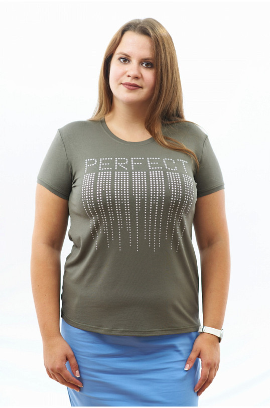 Футболка Совершенство хаки