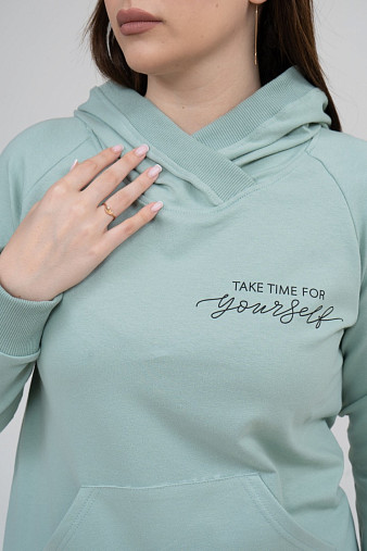 Толстовка женская ТЖФ-06 ментол