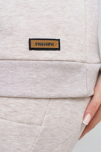 Костюм Ультра бежевый меланж