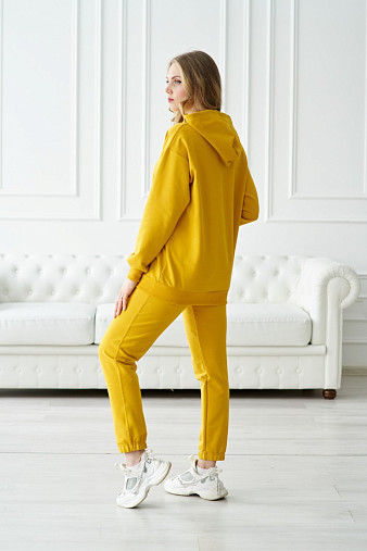 Костюм Челси футер 2-х нитка горчица