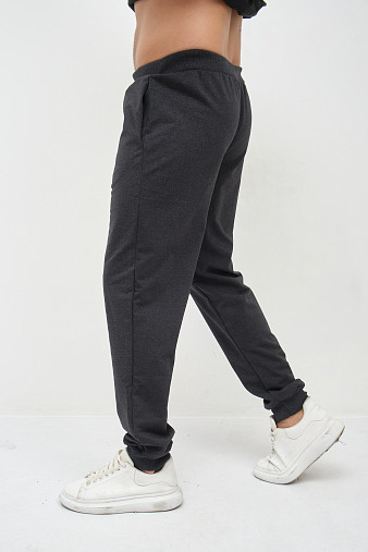 Костюм мужской Тайм 2-х нитка антрацит/меланж