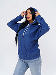 Толстовка Флис индиго