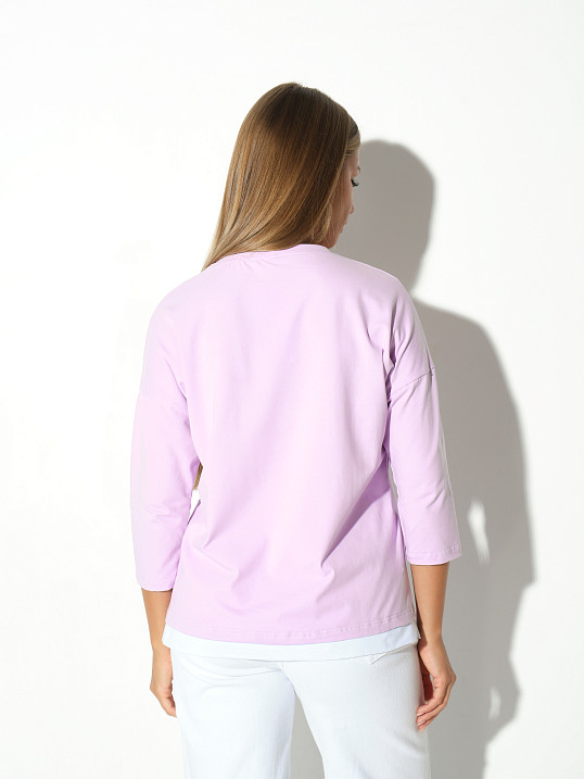 Лонгслив жен. Асти лаванда