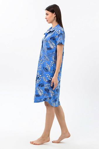 Халат Анна василёк/ветка