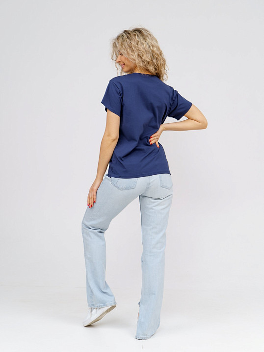 Футболка женская Импульс индиго