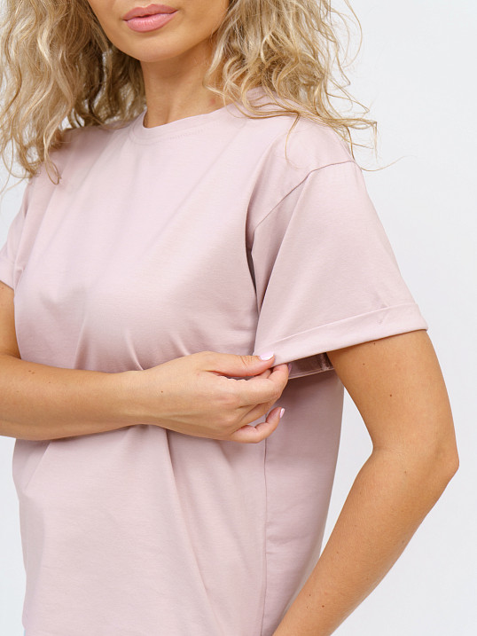 Футболка женская Классика пудра