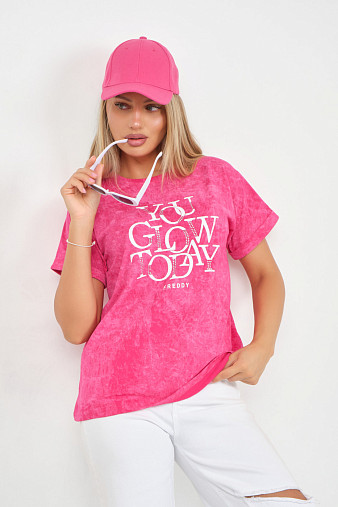 Футболка жен. Лиона варенка фуксия