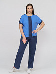 Костюм Моника голубой/индиго