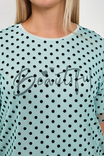 Футболка женская Бьюти вискоза ментол