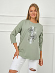 Лонгслив Стиль фисташка