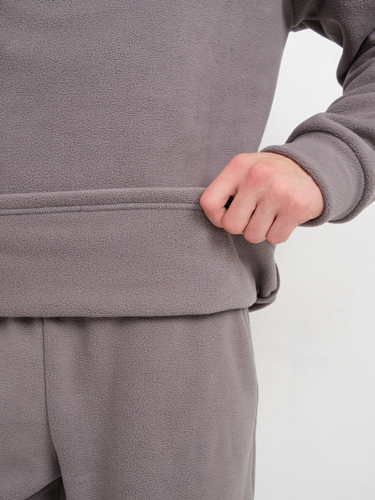 Костюм мужской Бэст флис серый