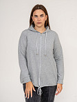 Толстовка женская Мираж футер серый