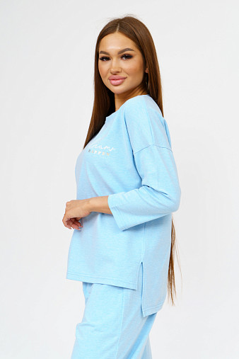 Костюм женский Мегаполис голубой