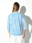 Лонгслив жен. Гламур варенка голубой