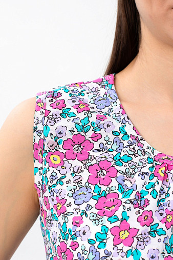 Майка Летнее признание мультиколор/цветы