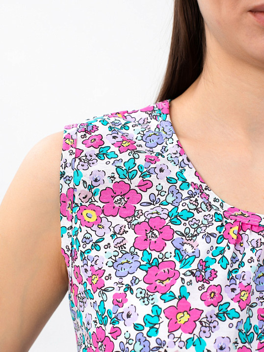 Майка Летнее признание мультиколор/цветы