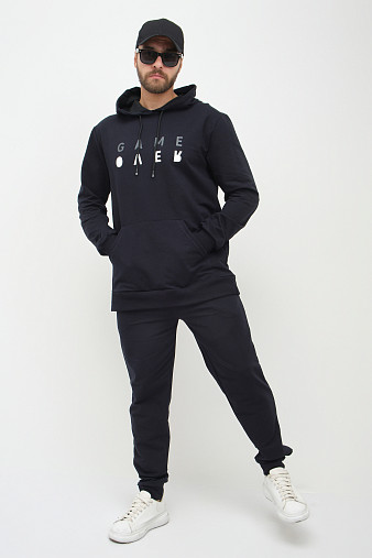 Костюм мужской Тайм 2-х нитка синий