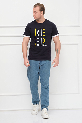 Футболка мужская Фантом синий