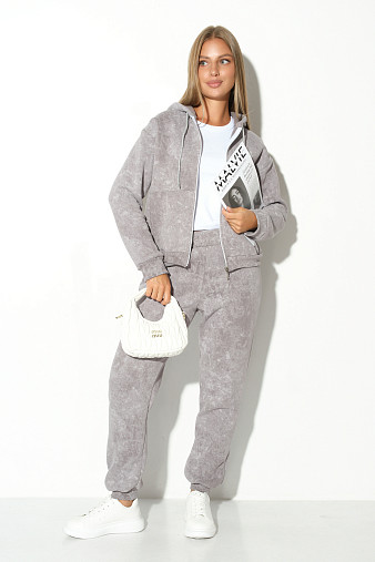 Костюм женский Дюна начёс св.серый